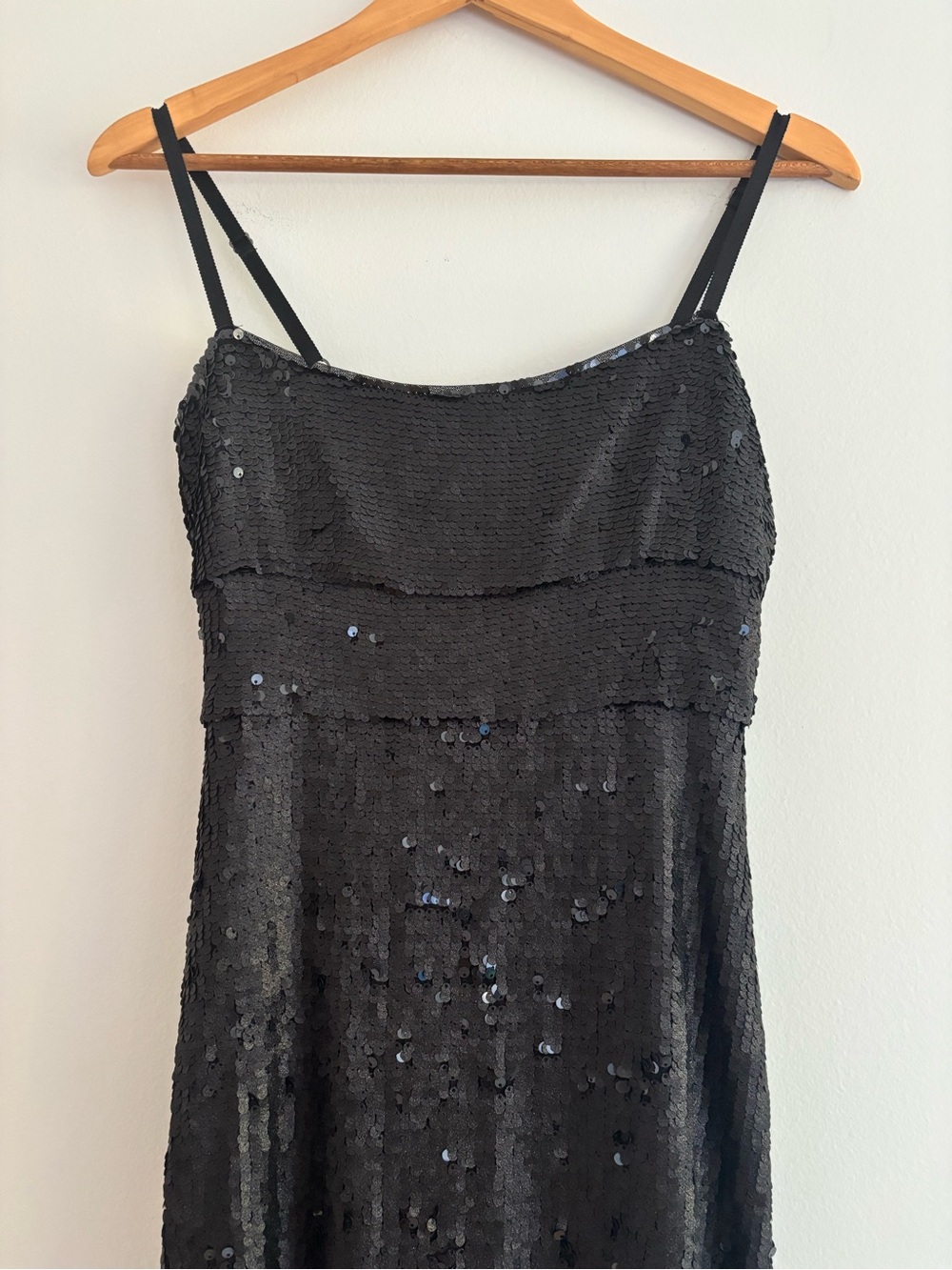 Timeless Black Sequin Maxi Dress - Picture 3 of 8